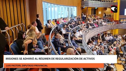 Misiones se adhirió al Régimen de Regularización de Activos
