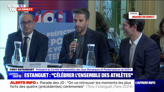 Demain, c'est la dernière : Tony Estanguet évoque le dernier tour de piste de Paris 2024 avec la parade olympique