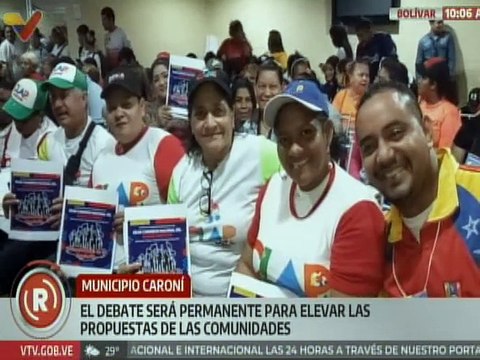 Bolivarenses debaten propuestas de cara al Congreso Nacional de Bloque Histórico