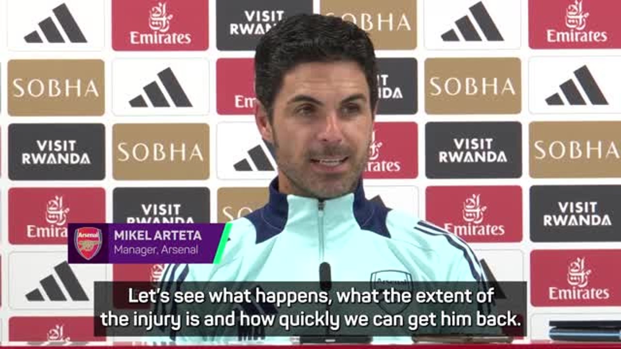 Arteta teases injured Odegaard could feature against Spurs