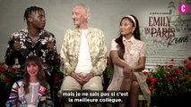 Quel personnage d'Emily in Paris serait le meilleur collègue à avoir ? Le casting de la série tranche... Ou presque
