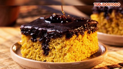 Bolo de cenoura simples