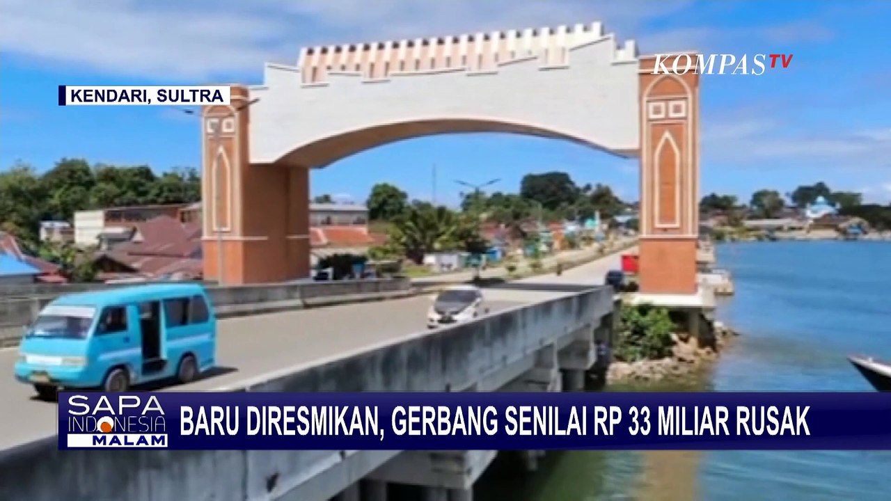 Pemprov Sultra Klarifikasi, Gerbang Kendari Rp 33 M Dirusak Orang Tak Bertanggung Jawab