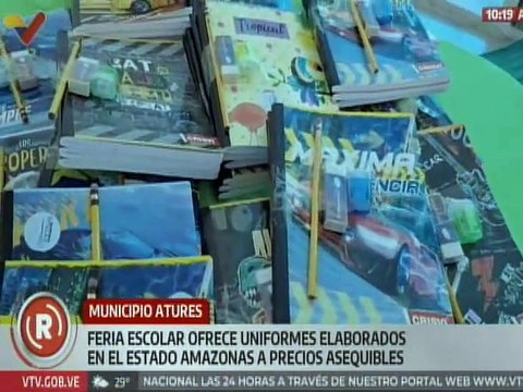 Amazonenses son beneficiados con feria escolar de útiles y uniformes a precios asequibles