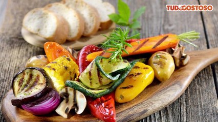 Mix de legumes na airfryer