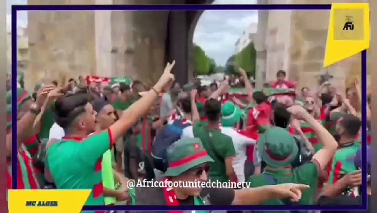 #LDCCAF  #MCAlger  #Algérie : Les supporters du Mouloudia sont venus en masse pour encourager leur club ⚽