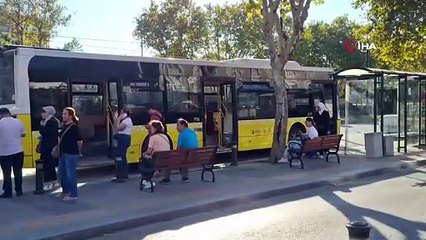 İETT otobüsünde yangın çıktı, can pazarı yaşandı
