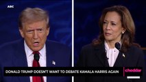 Donald Trump Doesn't Want to Debate Kamala Harris Again