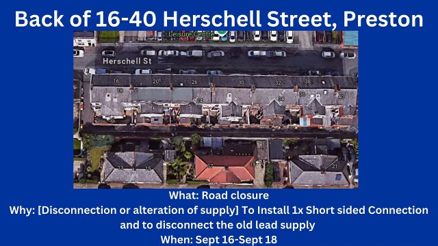 Roadworks starting in Preston & South Ribble (16/9- 22/9)