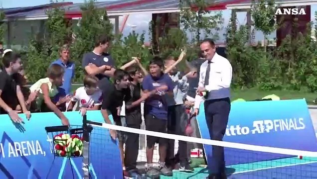 Atp Finals di Torino, campi da tennis sotto il grattacielo della Regione