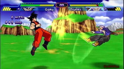 SON GOKU Arcade Mode - DragonBall Z; Shin Budokai [PPSSPP]