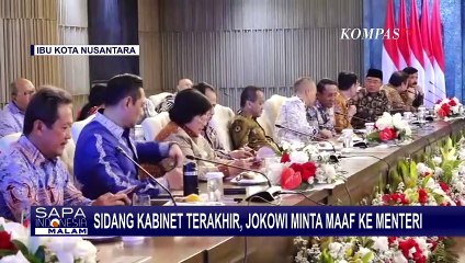 Jokowi ke Menteri pada Sidang Kabinet Terakhir: Jika 10 Tahun Ini Kurang Berkenan, Mohon Maaf