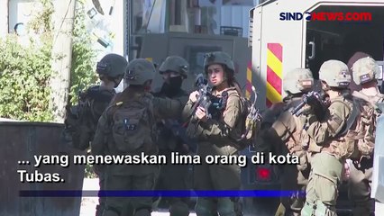 Israel Menargetkan Anggota Kelompok Hamas di Tubas, Tepi Barat