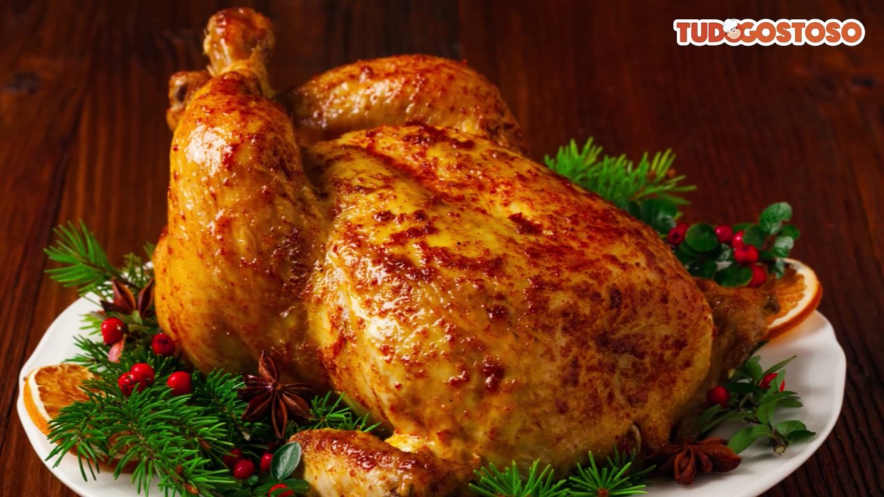 Peru de Natal temperado simples