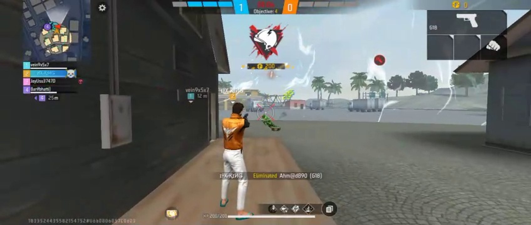 FF ace quadra kill in cs rank