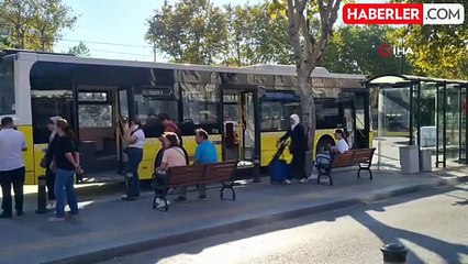 Fatih'te İETT Otobüsünde Yangın: Yolcular Canlarını Kurtardı