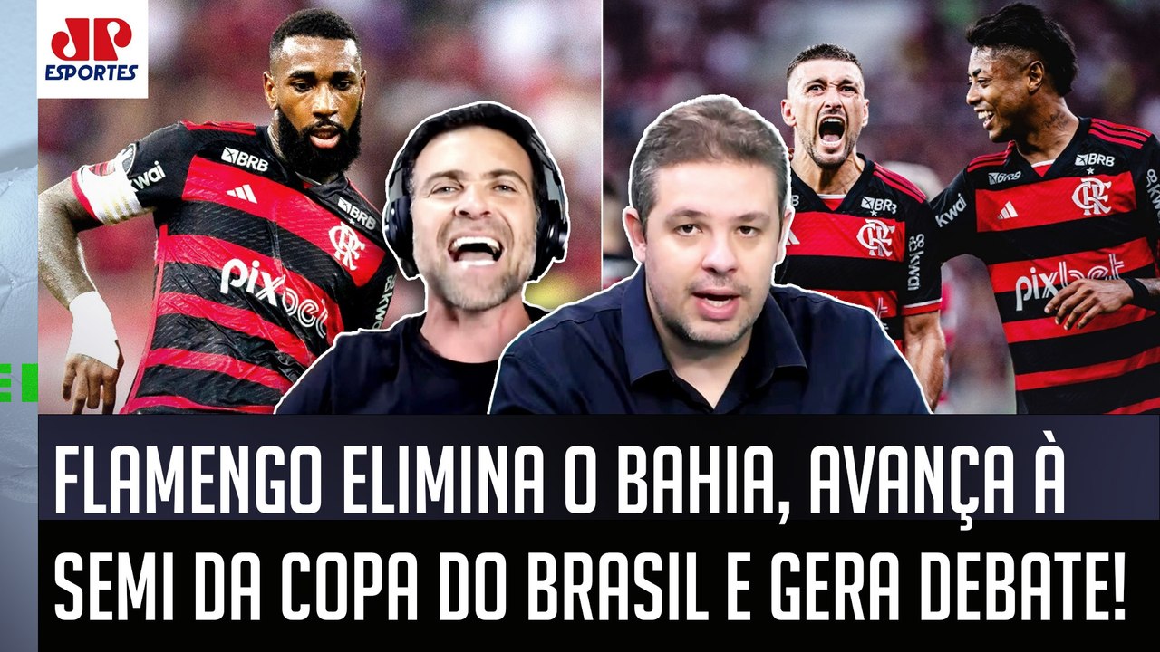 SERÁ??? "Pra mim, NÃO VAI SER NENHUMA SURPRESA se o Flamengo..." OLHA esse DEBATE após IDA à SEMI!