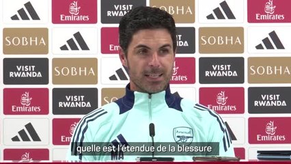 Arsenal - Arteta : "Martin Ødegaard ? On a besoin d'examens supplémentaires"