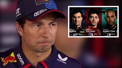 Checo Pérez ilusionado con los avances en el RB20 tras conseguir P2 en GP Azerbaiyán