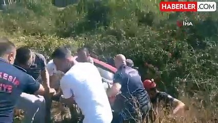 Bandırma'da Trafik Kazası: 1 Yaralı