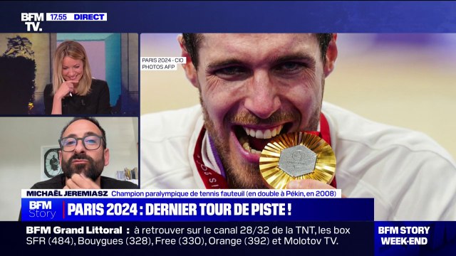 Michaël Jeremiasz: J'aurais la fierté de décorer de l'Ordre national du mérite Lucas Didier, qui a été médaille d'argent au tennis de table aux Jeux Paralympiques