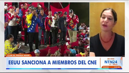 "EE. UU. debería buscar una coalición con otros países que estén de acuerdo con ayudar a Venezuela": Sabina Covo sobre nuevas sanciones contra el régimen de Maduro