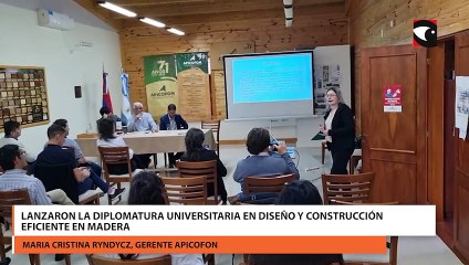 Lanzaron la Diplomatura Universitaria en Diseño y Construcción Eficiente en Madera