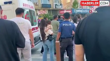 Beton Parçası Düşen Kadın ve Kızı Ölümden Döndü