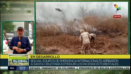 Bolivia toma medidas para extinguir incendios forestales