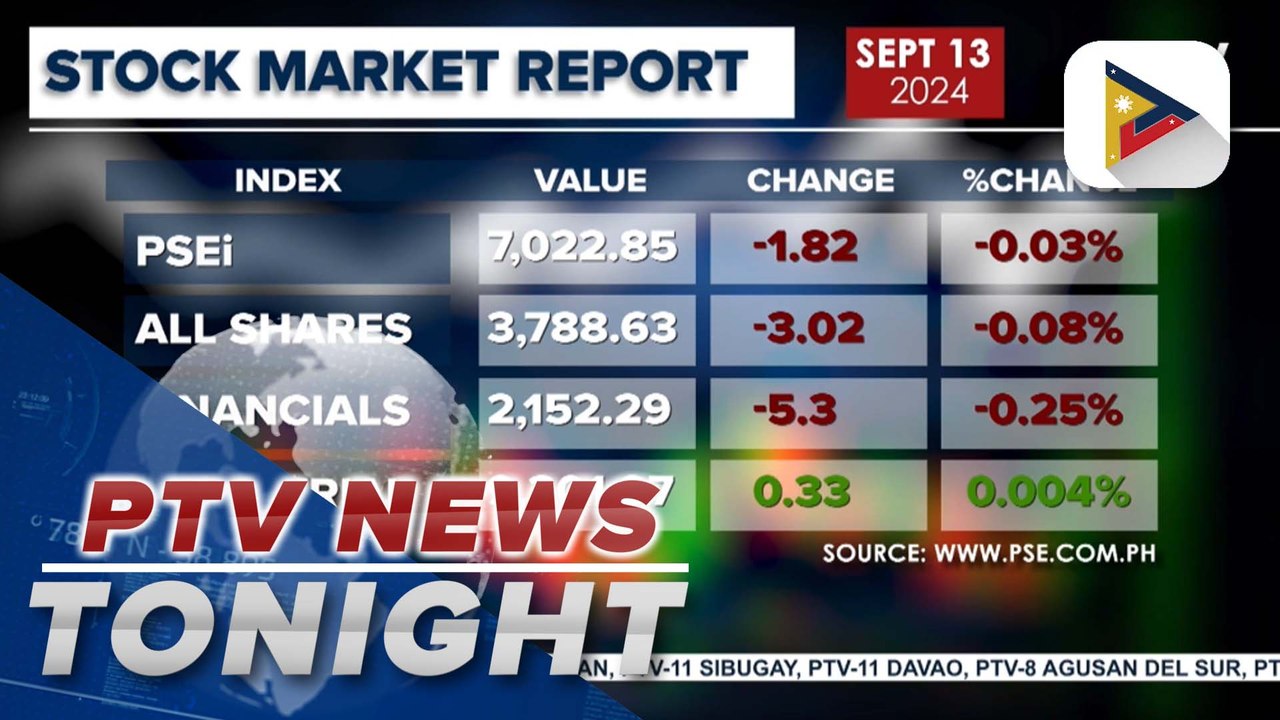 Local stock market slightly falls at the end of trading week