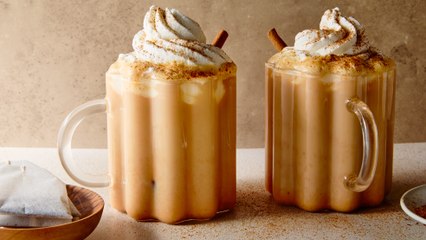 Stay Warm From The Inside Out With This Spiked Pumpkin Chai Latte