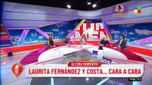 El incómodo encuentro de Costa y Laurita Fernández en los premios Martín Fierro