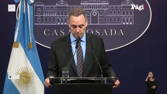 Adorni celebra el desplazamiento de Valdés en las negociaciones Argentina-FMI: Independientemente de Valdés nuestra relación con el FMI es inmaculada