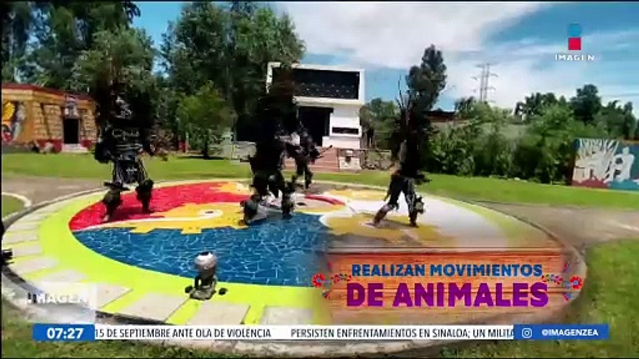 La danza azteca se mantiene gracias al amor de los mexicanos que no quieren que muera esta tradición