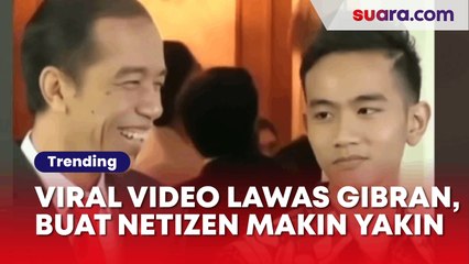 Video Gibran Pertama Kali Muncul ke Publik Viral Lagi, Cara Bicaranya Bikin Netizen Makin Yakin soal Fufufafa