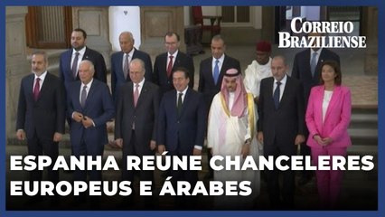 Chanceleres árabes e europeus se reúnem em Madri para discutir solução de dois Estados