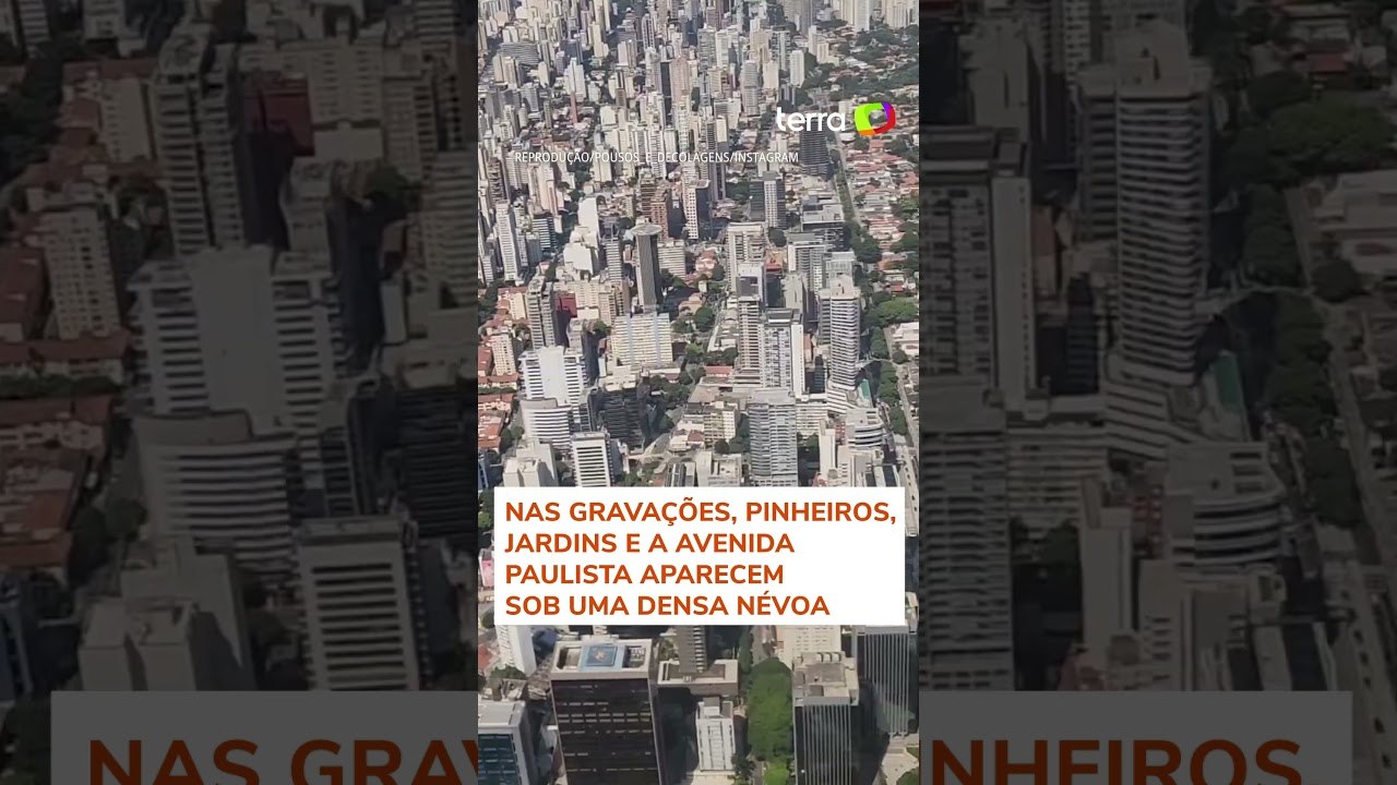 Imagens aéreas mostram antes e depois de fumaça das queimadas em São Paulo #shorts