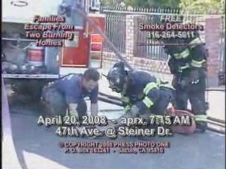 SACRAMENTO, CA - Fire Fighters Find 2 Family Homes In ...