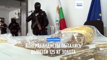 Болгария: контрабандисты пытались вывезти 125 кг золота