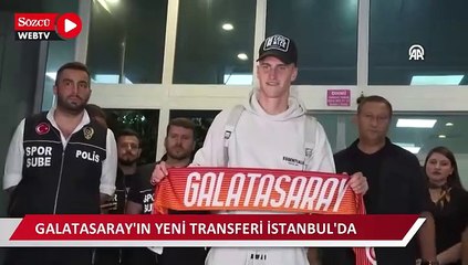 Galatasaray'ın yeni transferi Sallai, İstanbul'a geldi