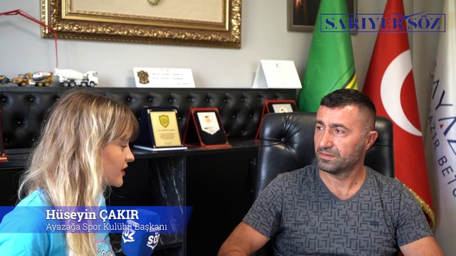 Ayazağa Spor Kulübü Başkanı Hüseyin Çakır İle Özel Röportaj