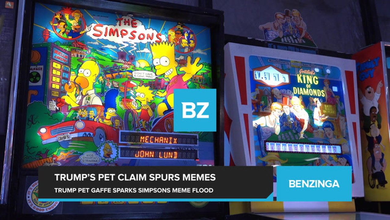 Trump’s Bizarre Pet Claim Spurs Simpsons Memes Online. Social Media Flooded with Classic Clips and Images from the Iconic Show