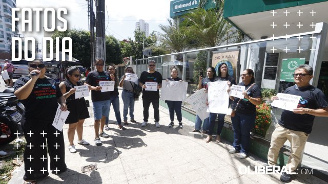 Clientes da Unimed fazem manifestação contra suspensão de atendimentos para crianças autistas