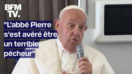 Download Video: Le pape François affirme que le Vatican était au courant des agressions sexuelles commises par l'abbé Pierre