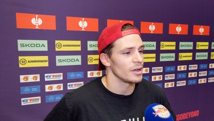 Nikolas Kraus (RBS) nach dem Sieg gegen Oswiecim