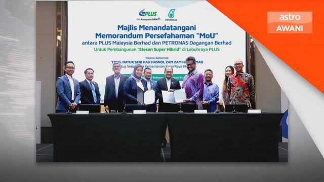 PLUS dan PETRONAS jalin kerjasama bangunkan Stesen Hibrid pertama