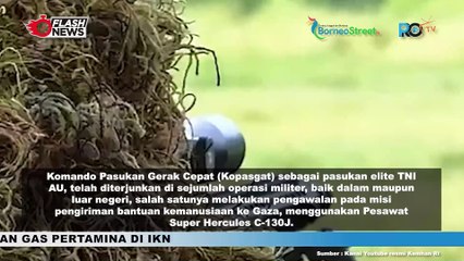 Pasukan Elite TNI AU Kopasgat, Siap diterjunkan ke Gaza Gunakan Hercules C-130J