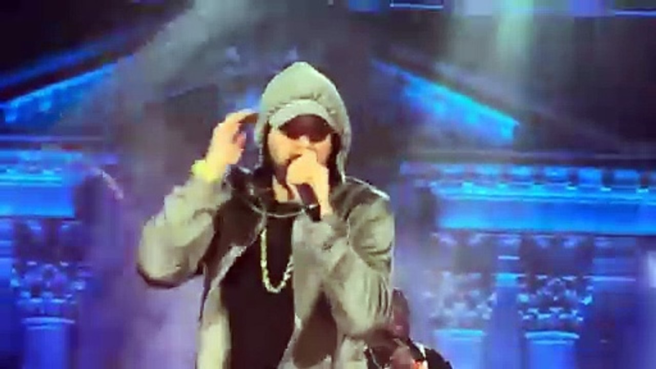 Eminem performs Welcome 2 Detroit in Detroit, Michigan on 6-6-24.
