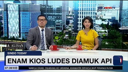 Sejumlah Kios Terbakar di Terminal Bus Kampung Rambutan, Jakarta Timur Akibat Kebocoran Tabung Gas