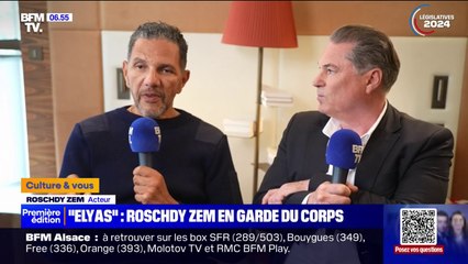 Roschdy Zem, en garde du corps dans le film d'action "Elyas", sort ce mercredi au cinéma